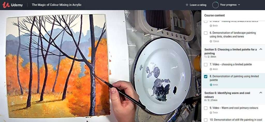 The Magic of Colour Mixing in Acrylic