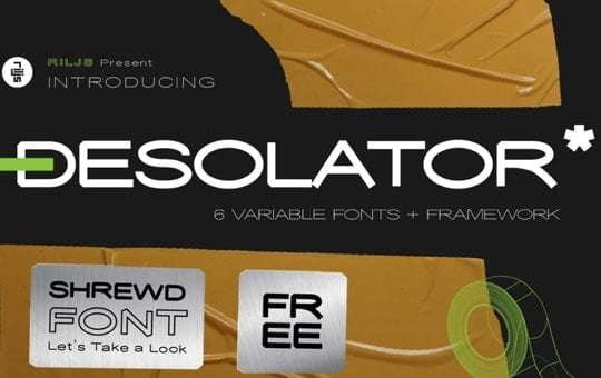 Desolator Free Font Download