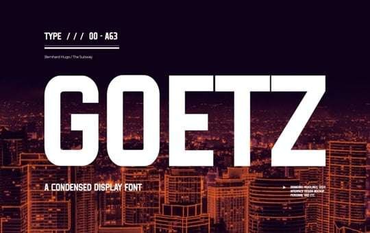 Goetz Free Font Download