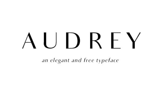 Audrey – Free Font Download