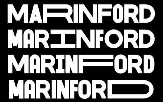 Marinford Free Font Download