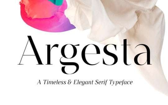 Argesta Free Font Download