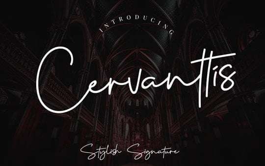 Cervanttis Free Font Download