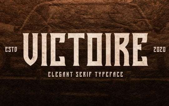 Victoire Free Font Download