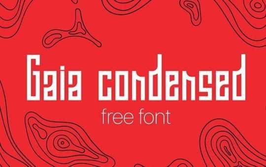 Gaia Condensed Free Font Download