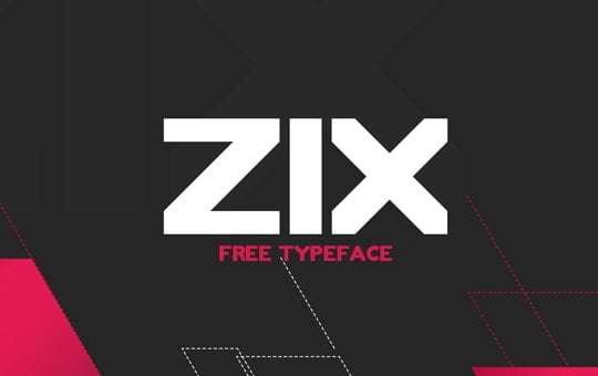 Zix Free Font Download