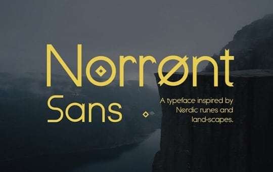 Norront Free Font Download