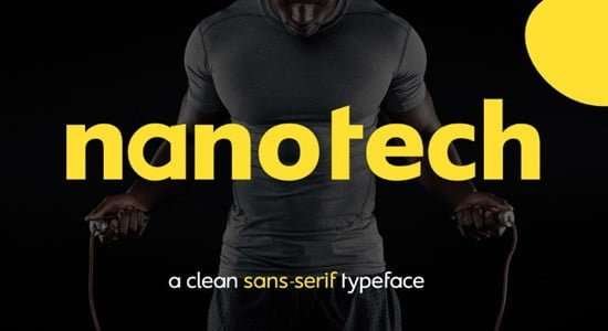 Nanotech – Free Font Download