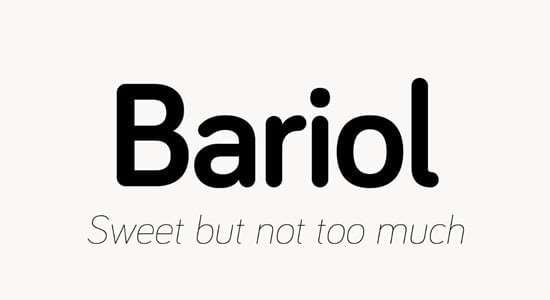 Bariol – Free Font Download