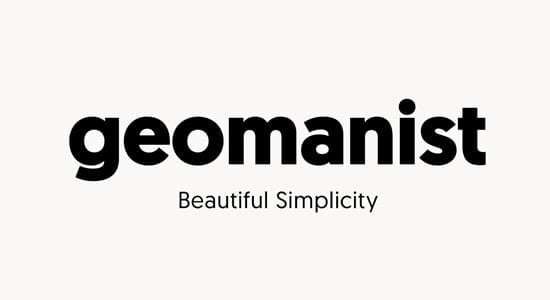 Geomanist – Free Font Download