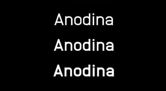 Anodina – Free Font Download