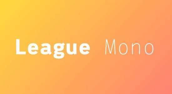 League Mono – Free Font Download