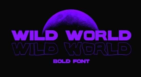 Wild World – Free Font Download