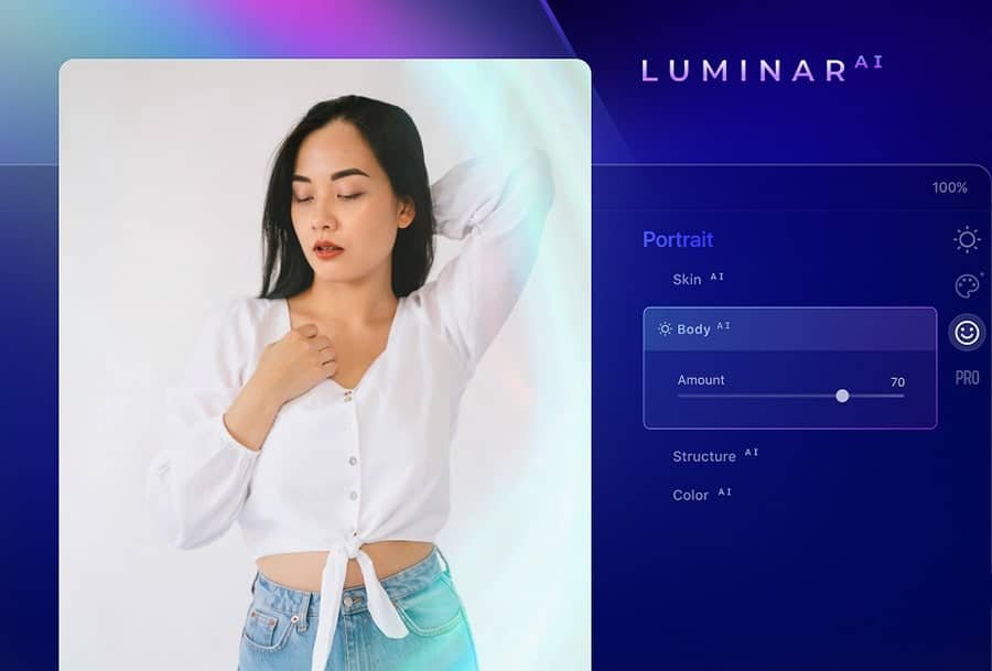 AI Photo Editing - Awesome and Faster: Luminar AI